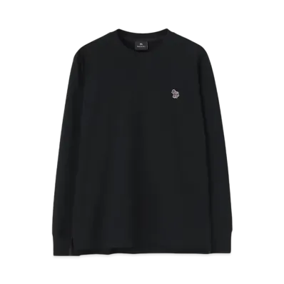 Paul Smith Sports Stripe Zebra One Point Long Sleeve T-Shirt "Black"