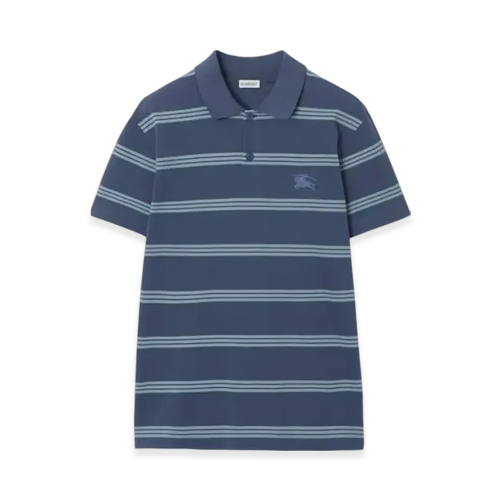 Burberry Stripe Cotton Polo Shirt "Pilot"