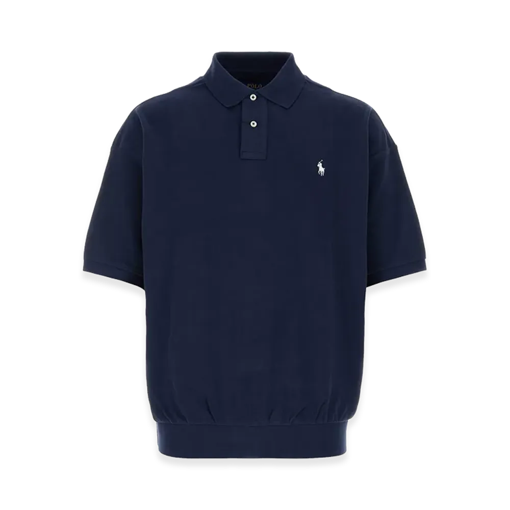 Polo Ralph Lauren Piquet Oversize Polo Shirt "Navy Blue"