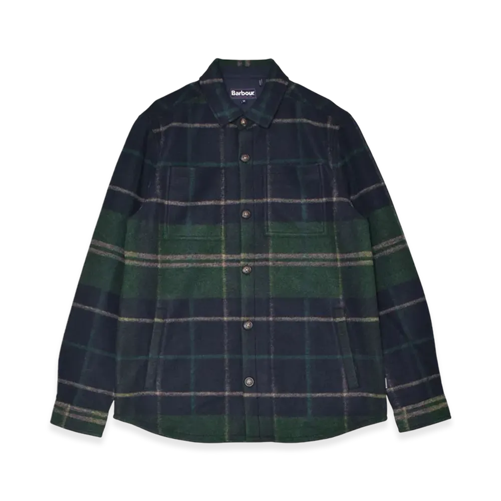 Barbour Chapter Check Overshirt "Green Loch Tartan"
