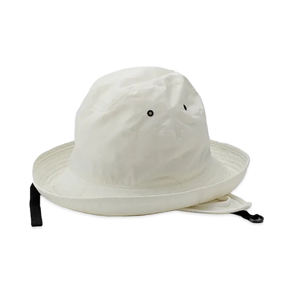 KIJIMA TAKAYUKI Cotton Nylon Cowboy Hat "White"