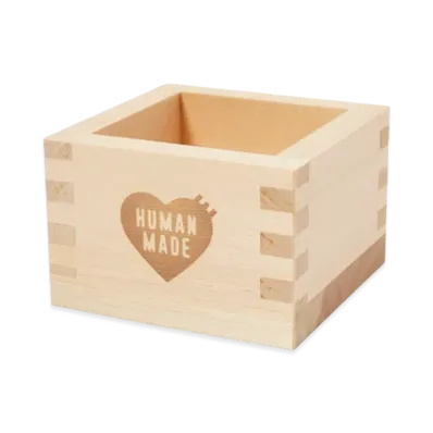 HUMAN MADE Square Wooden Cup 2026 180ml "Beige"