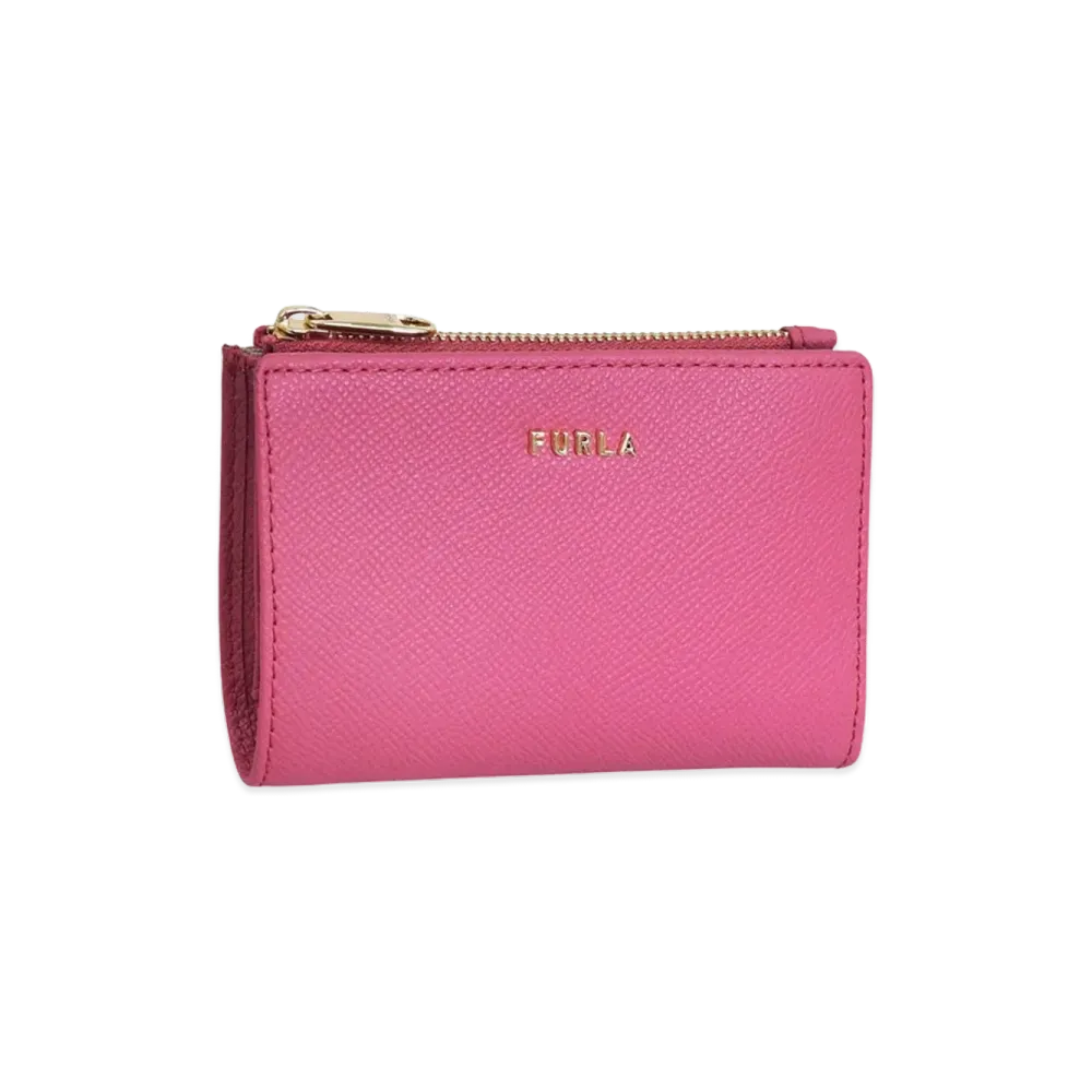 FURLA Classic S Bi-Fold W/Zip "Red"