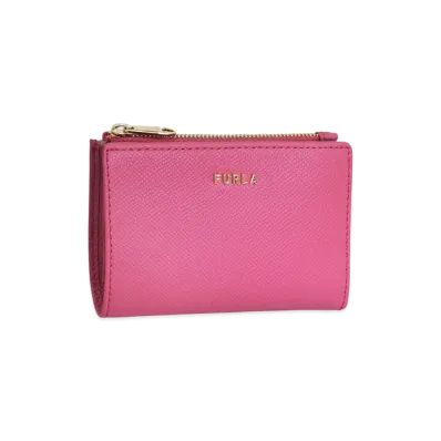 FURLA Classic S Bi-Fold W/Zip "Red"