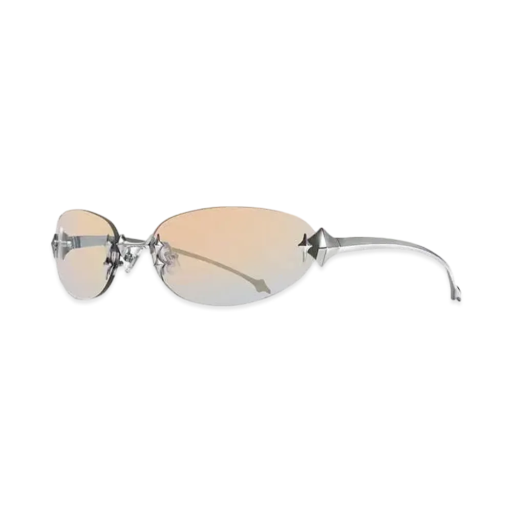 Gentle Monster Tta 02 "Silver Metal/Clear Mirror Lens"