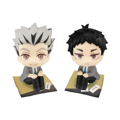 MegaHouse "Lookup" -Haikyu!!- Kotaro Bokuto & Keiji Akaashi LImited edition with a crushion