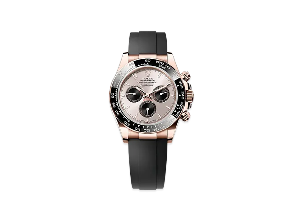 ROLEX Cosmograph Daytona 40mm Everose Gold 126515LN "Sundust Bright Black"