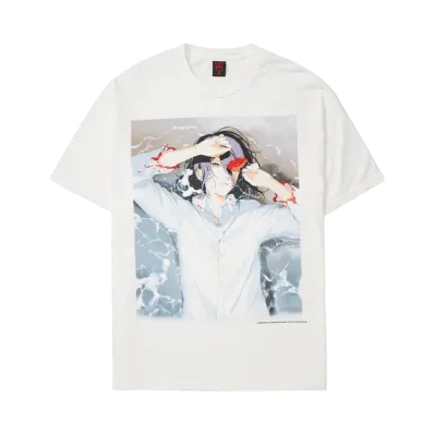 GEEKS RULE x CHAINSAW MAN The Movie Reze Arc 15 Silkscreen Printing T Shirt vol.03 "White"
