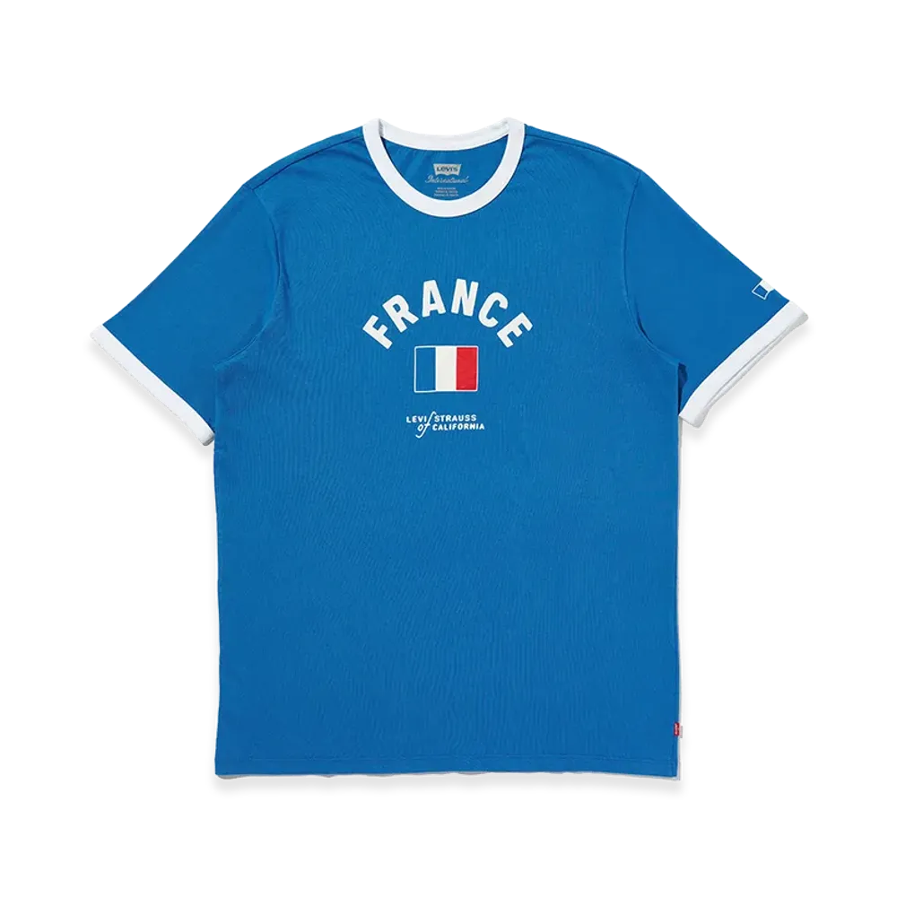 Levi's Football Collection France Ringer T-Shirt "Blue"