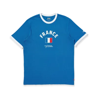 Levi's Football Collection France Ringer T-Shirt "Blue"