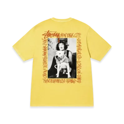 Stussy How We're Livin' Pigment Dyed Tee "Butter"