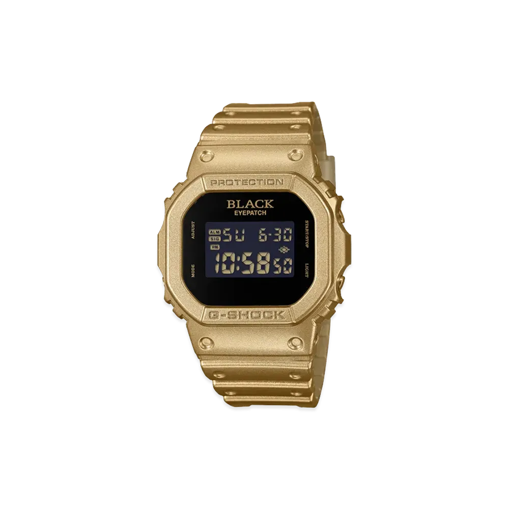 Casio G-Shock x BlackEyePatch 5600 Series DW-5600BEP-9JR "Gold"