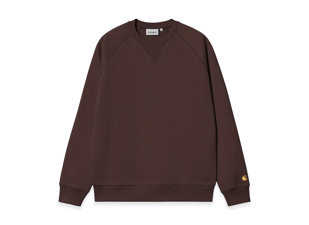 Carhartt WIP Chase Sweat "Palisander/Gold"