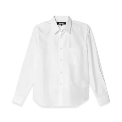 BLACK COMME des GARCONS Cotton Shirt "Black"