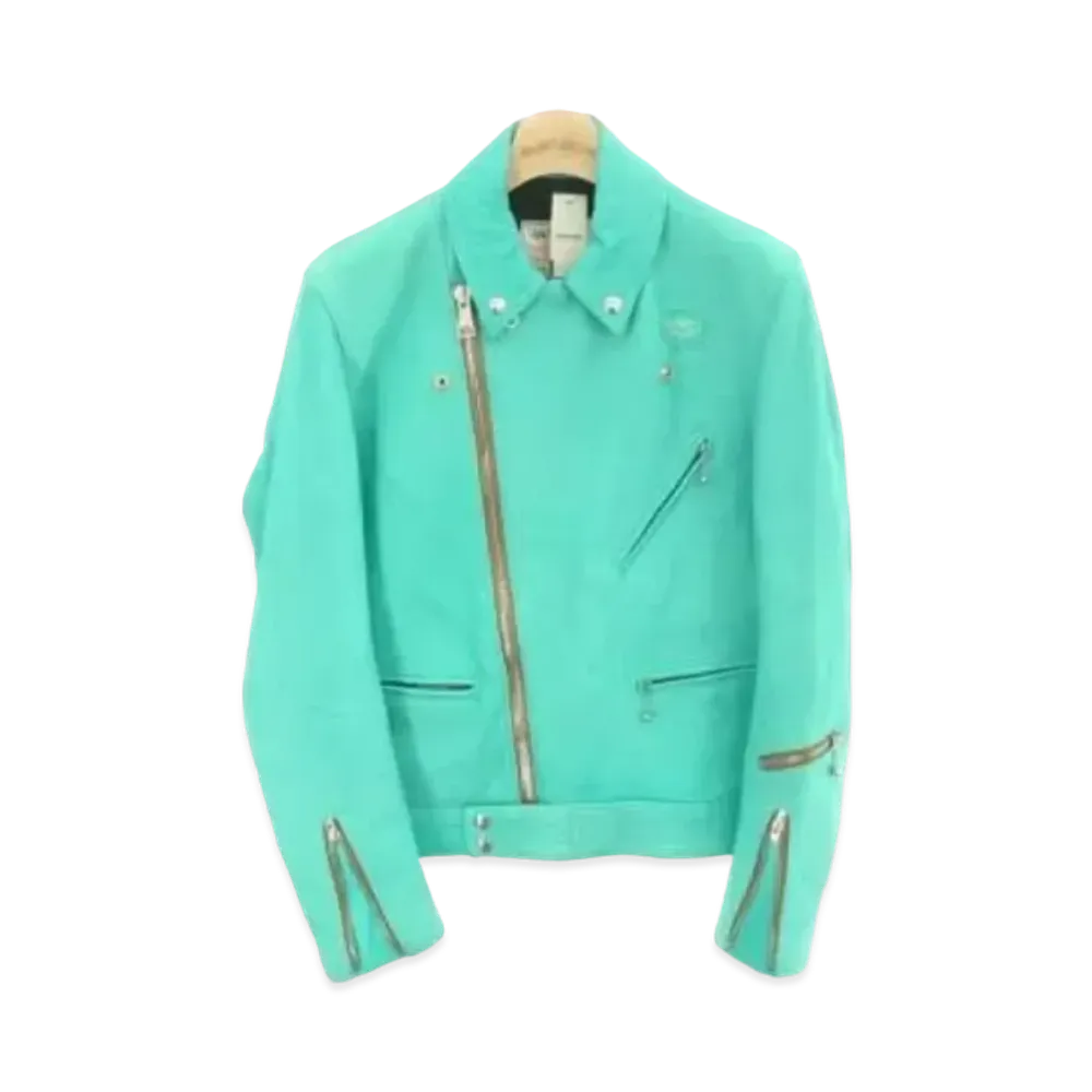 THE REAL McCOY'S Lewis Leathers Cyclone Jacket "Tiffany Blue"