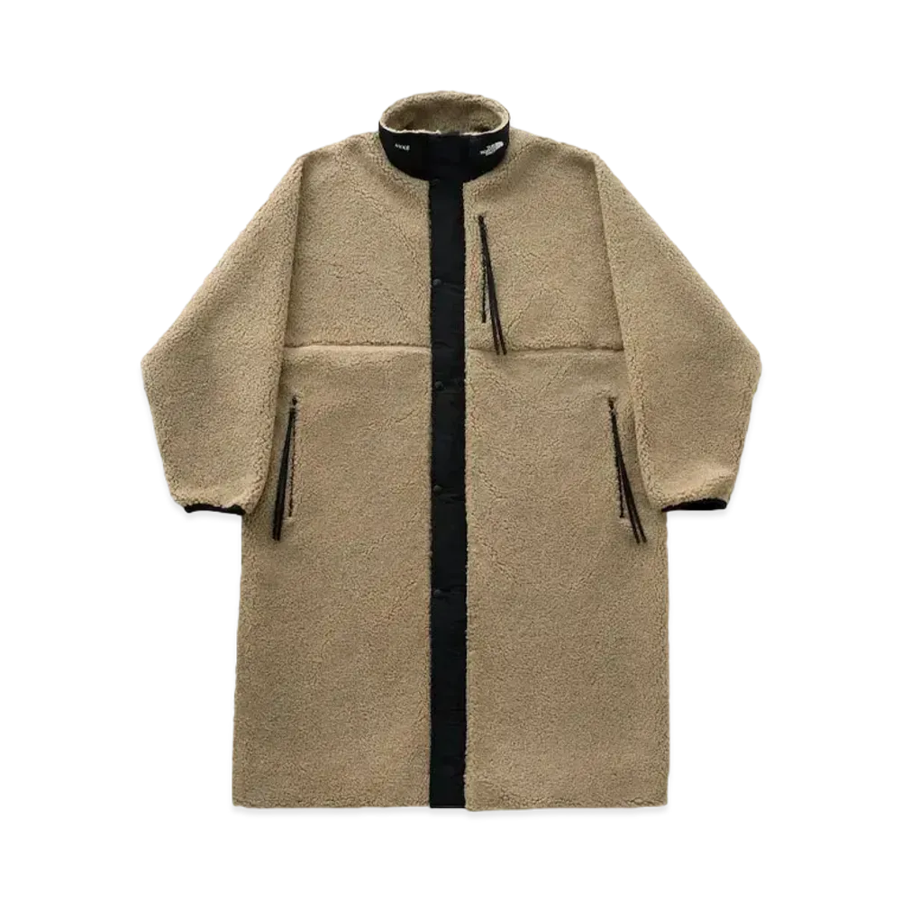 The North Face x HYKE Mens Tec Boa Coat "Tan"