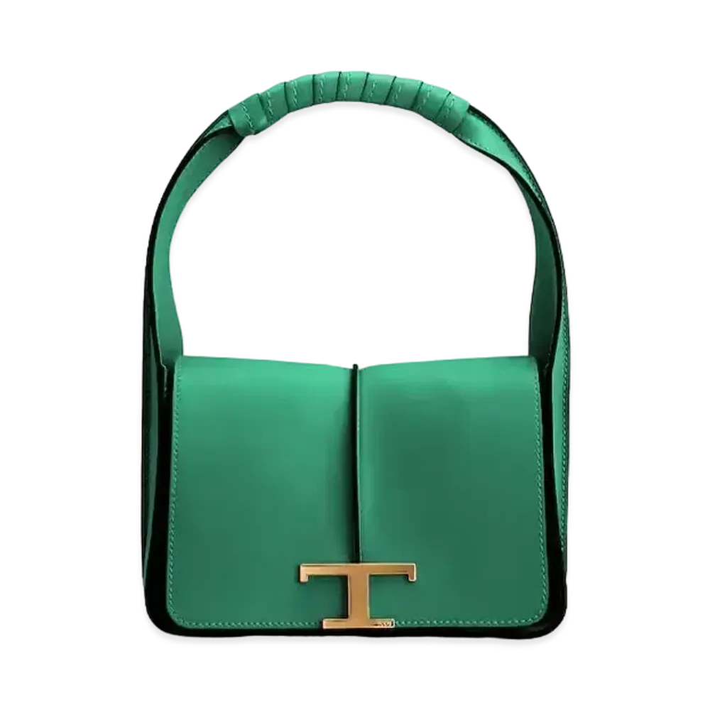 TOD'S Timeles Leather Bag Mini "Green"