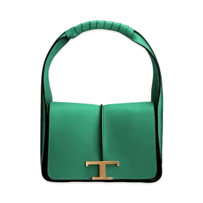 TOD'S Timeles Leather Bag Mini "Green"