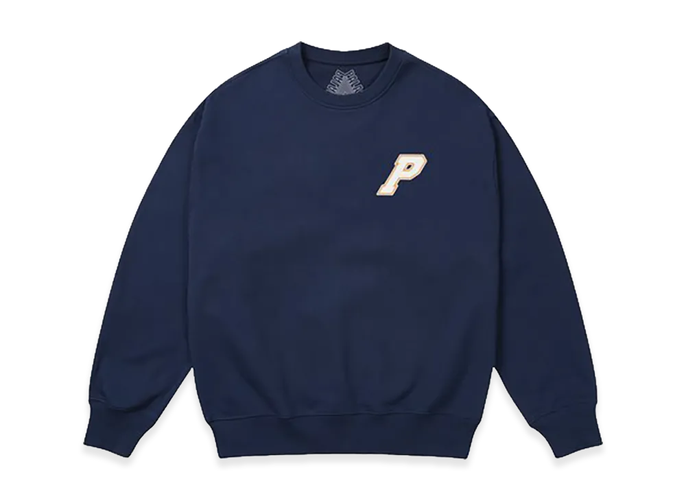 PALACE P3 Stitch Crew "Navy"