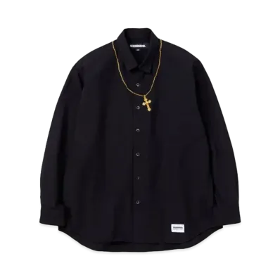 NEIGHBORHOOD Cross Embroidery Shirt LS "Black"