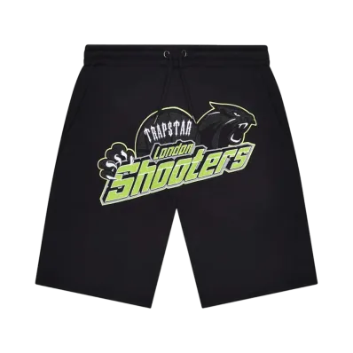 TRAPSTAR Shooters Short Set "Black/Slime"