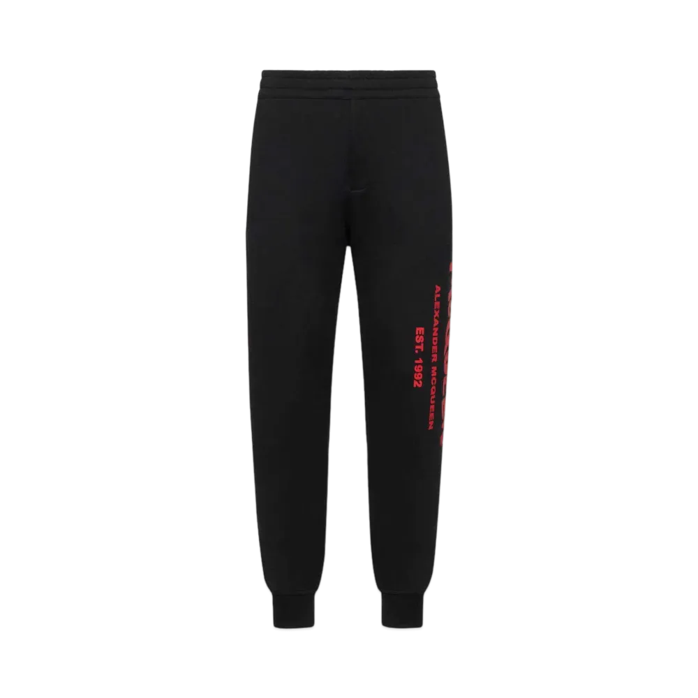 Alexander McQUEEN McQueen Graffiti Joggers "Black"