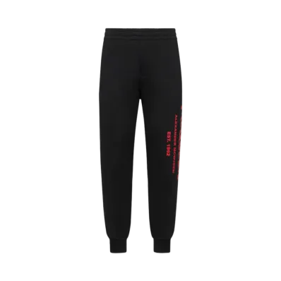 Alexander McQUEEN McQueen Graffiti Joggers "Black"