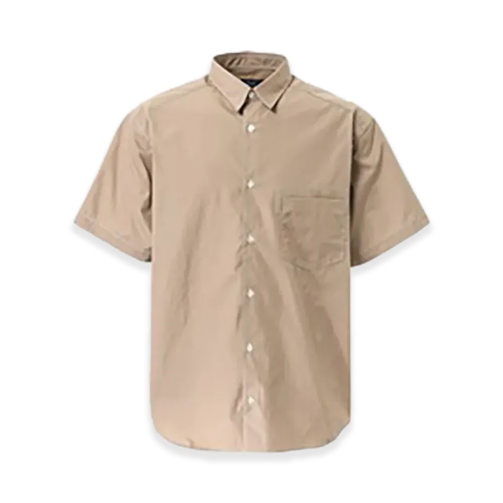 COMME des GARCONS HOMME Cotton Typewriter Half Sleeve Shirt "Beige"
