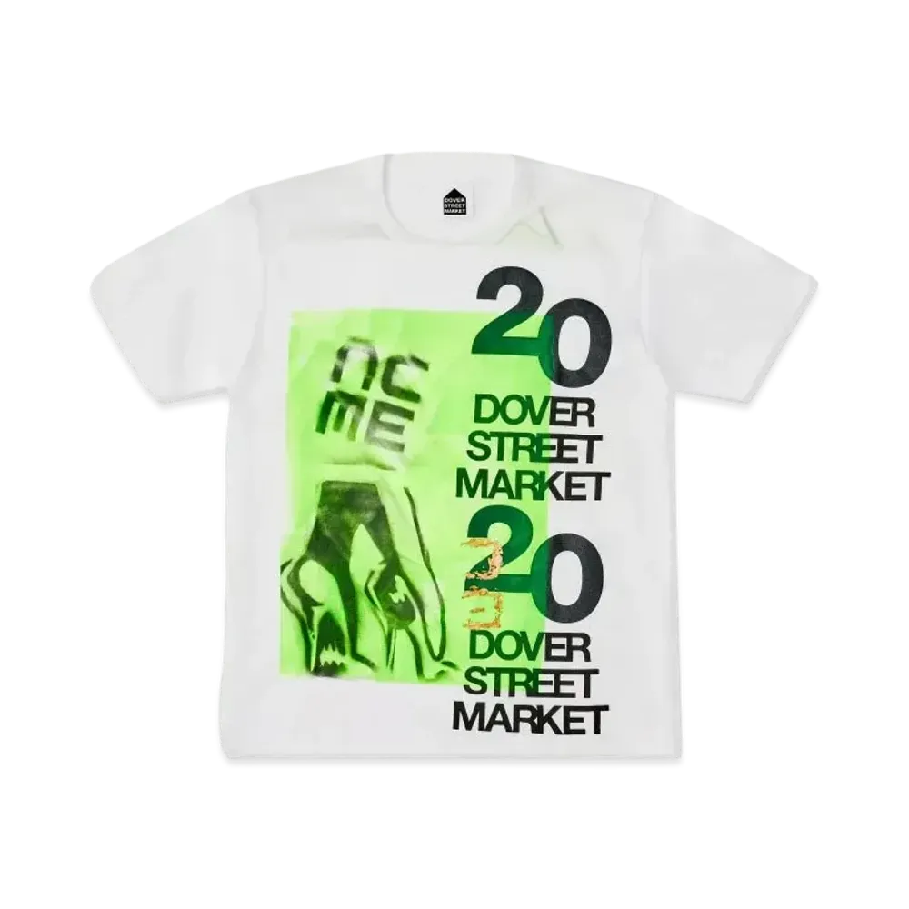 Dover Street Market London x Cav Empt 20th Anniversary Tee "White"