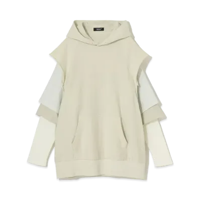 UNDERCOVER Cotton Sweat Hoodie "Ivory"