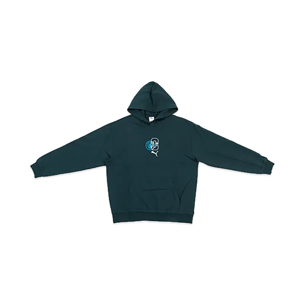 PUMA Manchester City Football Archive Relaxed Hoodie "Green Terrain"