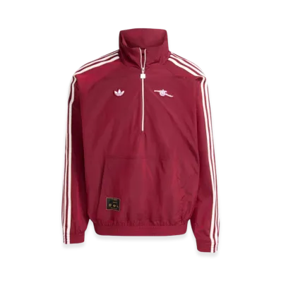 adidas Arsenal Terrace Icon Half-Zip Jacket "Team Coll Burgundy 2"