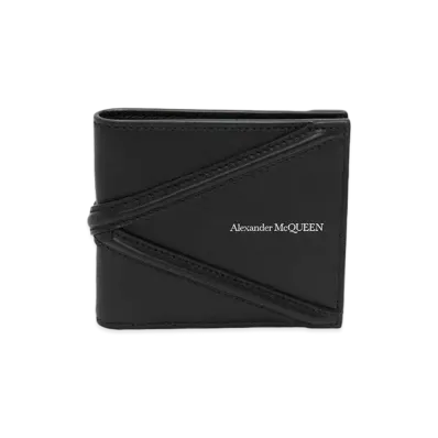 Alexander McQUEEN Harness Billfold Wallet "Black"