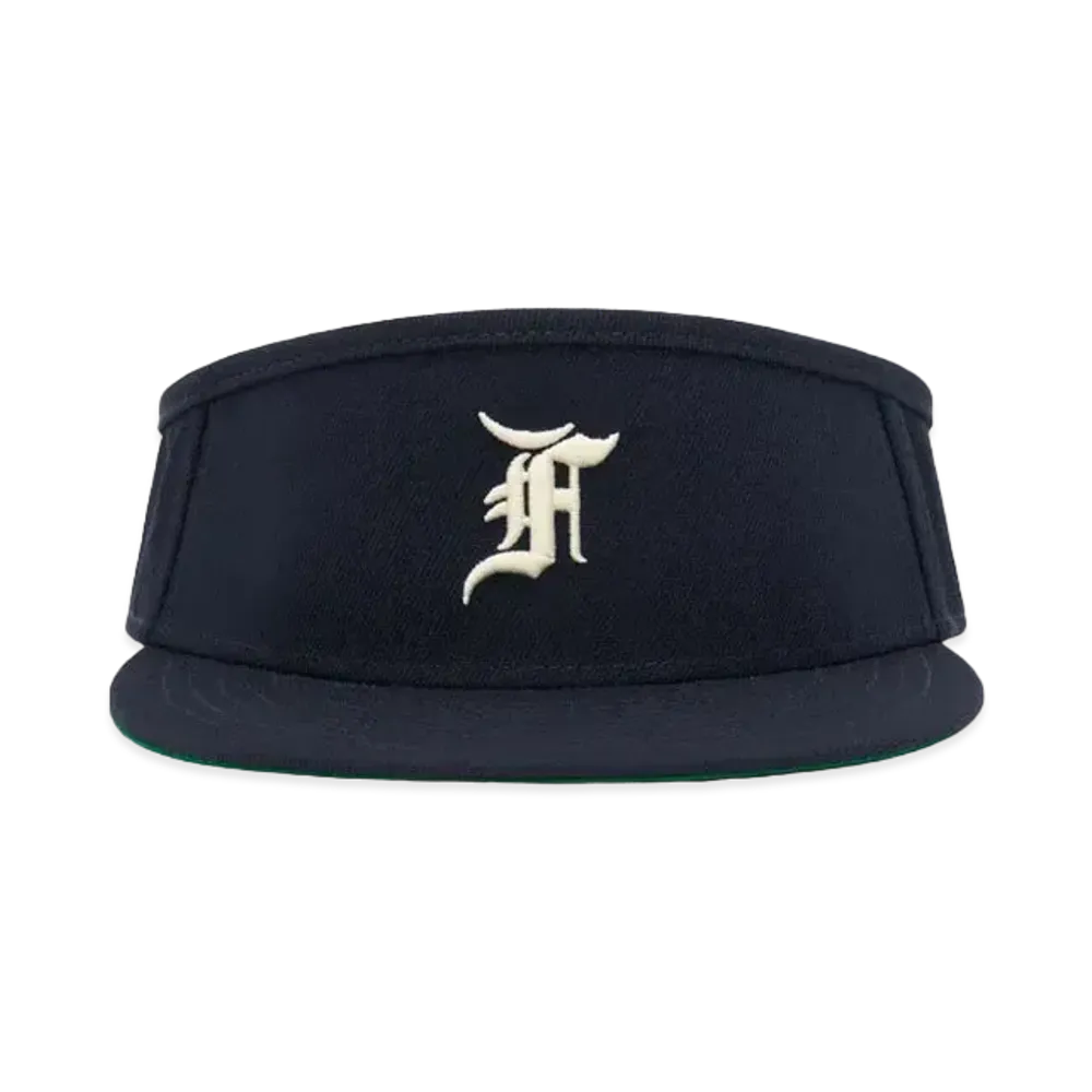 FEAR OF GOD ESSENTIALS x NEW ERA Fitted Visor "Navy"