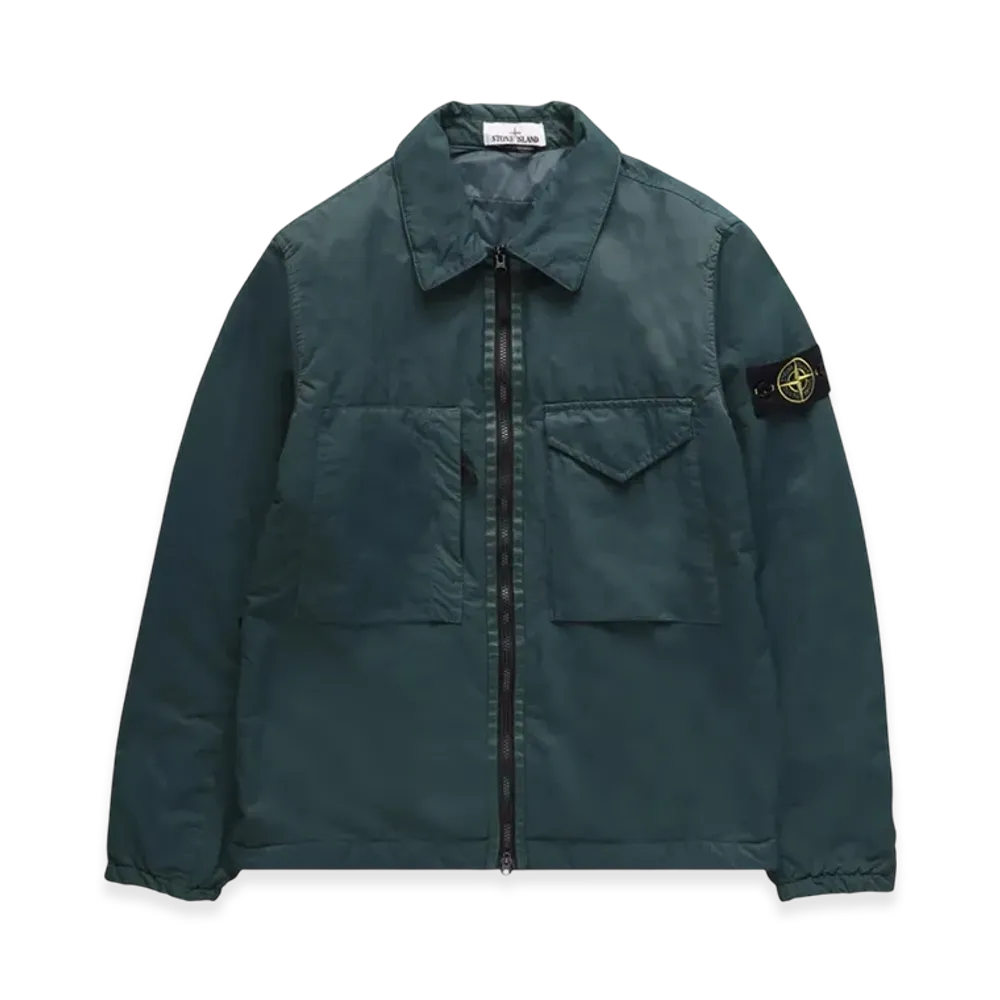 Stone Island Q0321 Opaque Nylon Twill with Primaloft TC Jacket - 22FW "Dark Green"