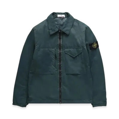 Stone Island Q0321 Opaque Nylon Twill with Primaloft TC Jacket - 22FW "Dark Green"