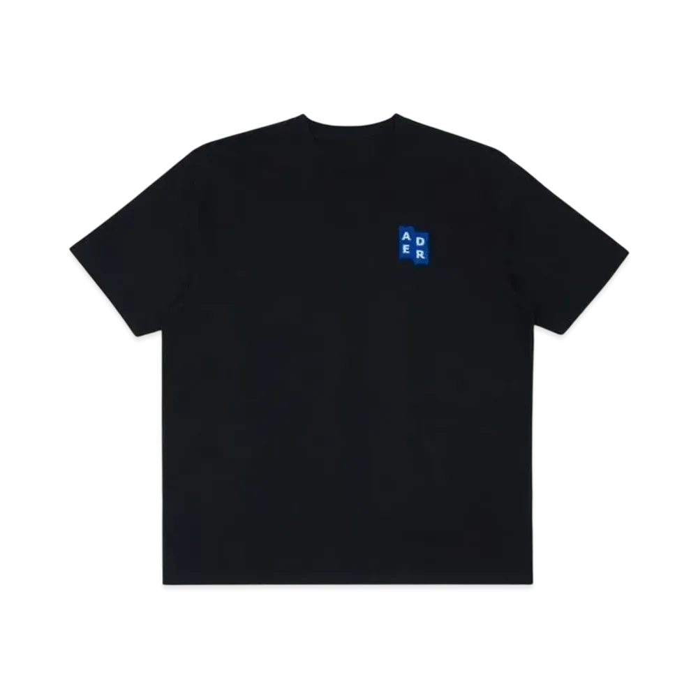ADERERROR Tag T-Shirt 04 "Black"