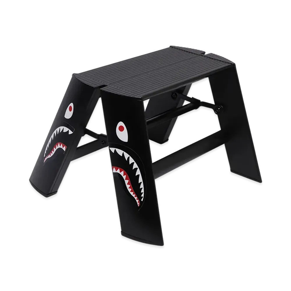 A BATHING APE x lucano SHARK 1STEP "Black"