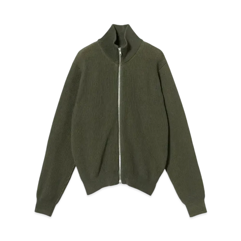 BEAMS 12 Gauge Drivers Knit "Olive"