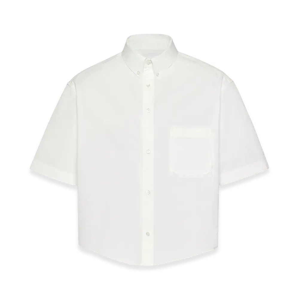 Maison Margiela Men's Short-Sleeved Shirt "White"