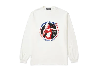 HYSTERIC GLAMOUR Come Play With Me T-Shirt "White"