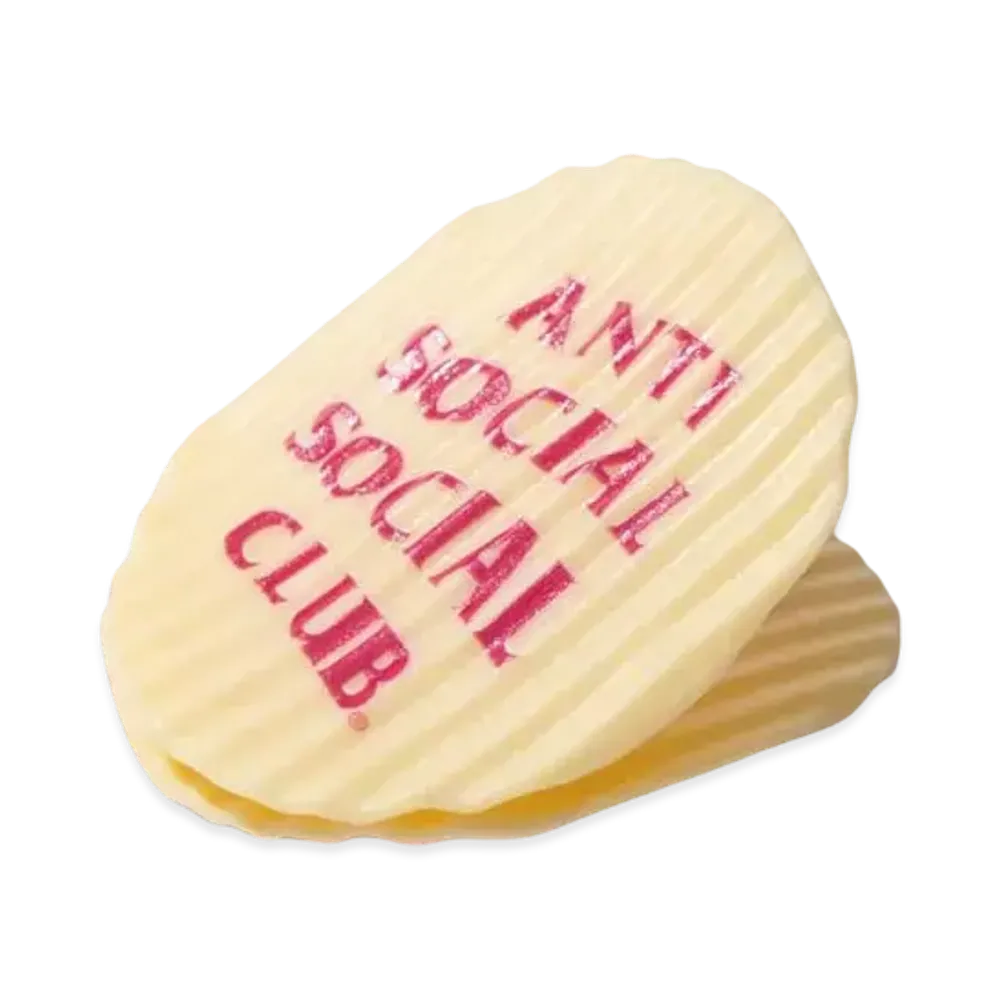ANTI SOCIAL SOCIAL CLUB FA22 Corrugated Clasp "Red"