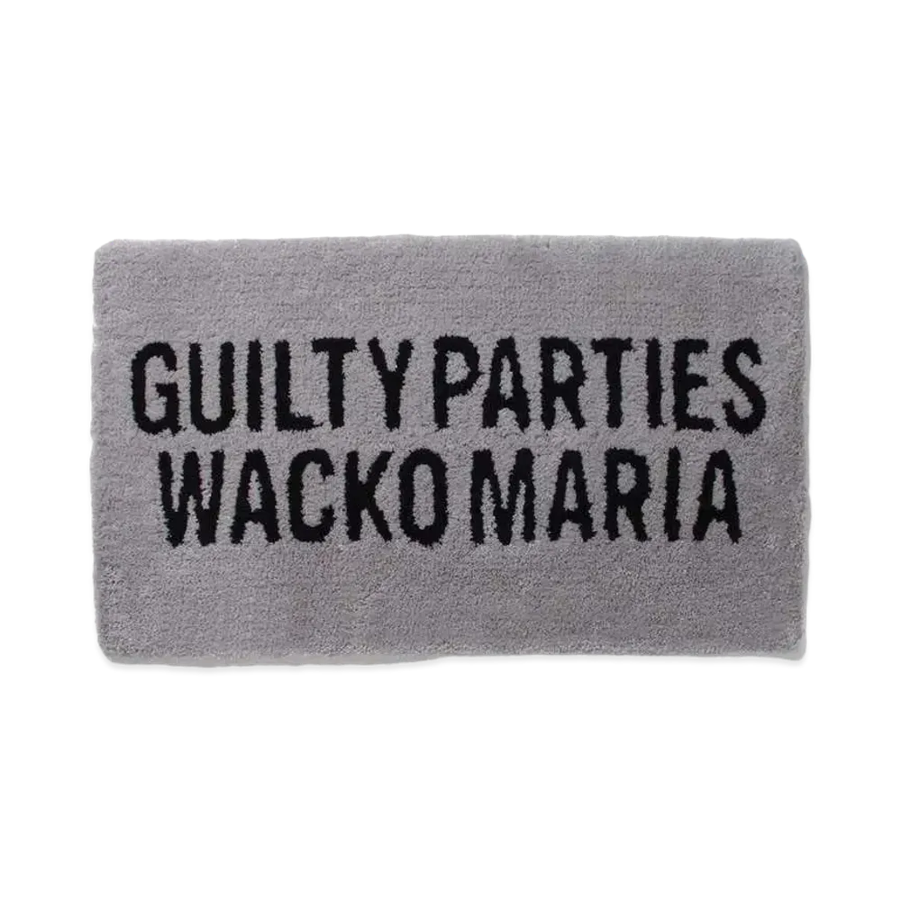 WACKO MARIA RUG MAT "Gray"