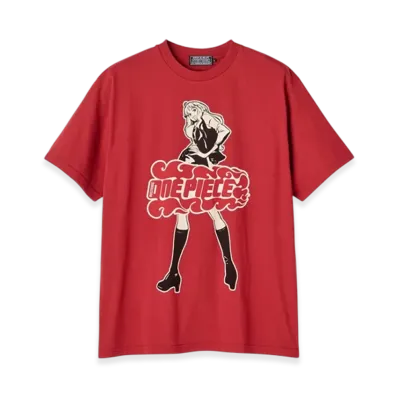 HYSTERIC GLAMOUR x ONE PIECE Nami T-Shirt "Red"