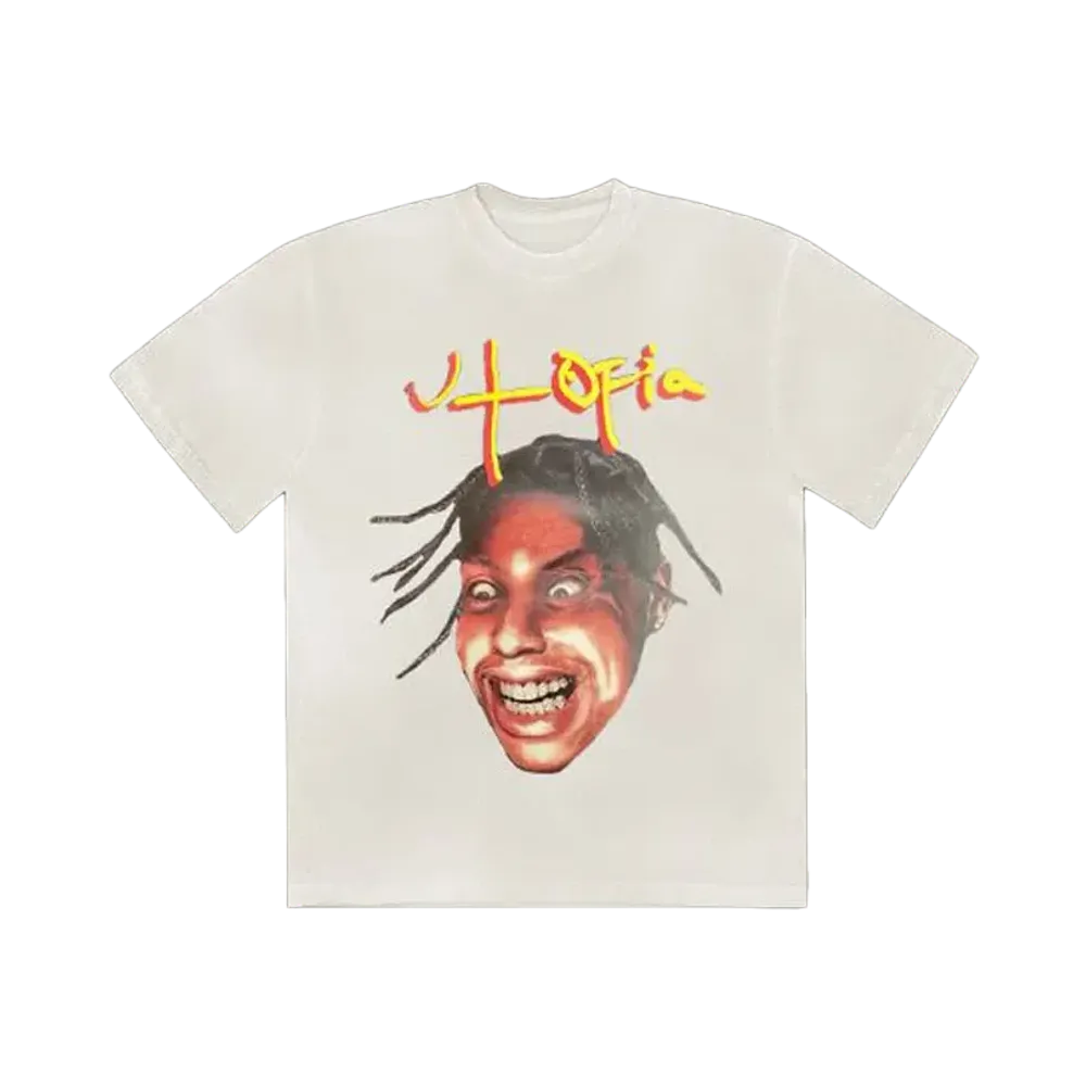 Travis Scott Utopia Tee III "White"