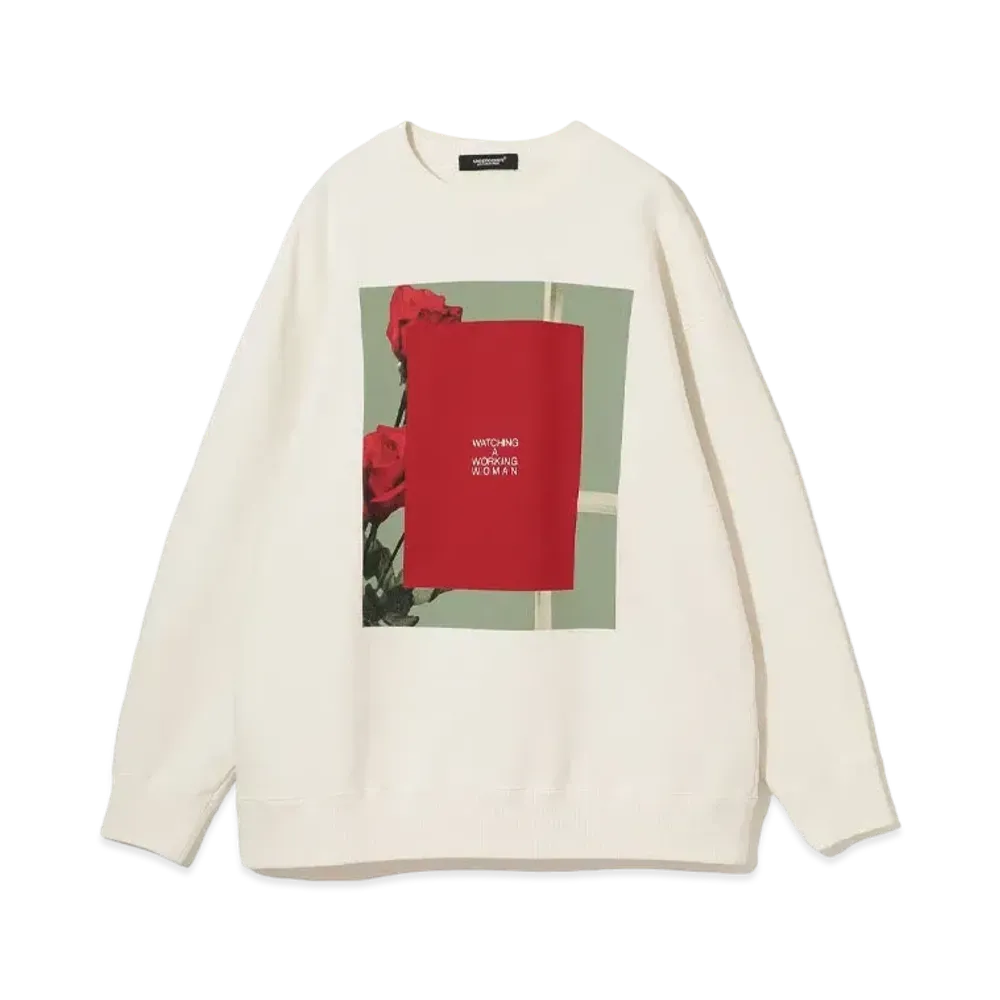 UNDERCOVER Cotton Sweatshirt Pullover "Ivory"