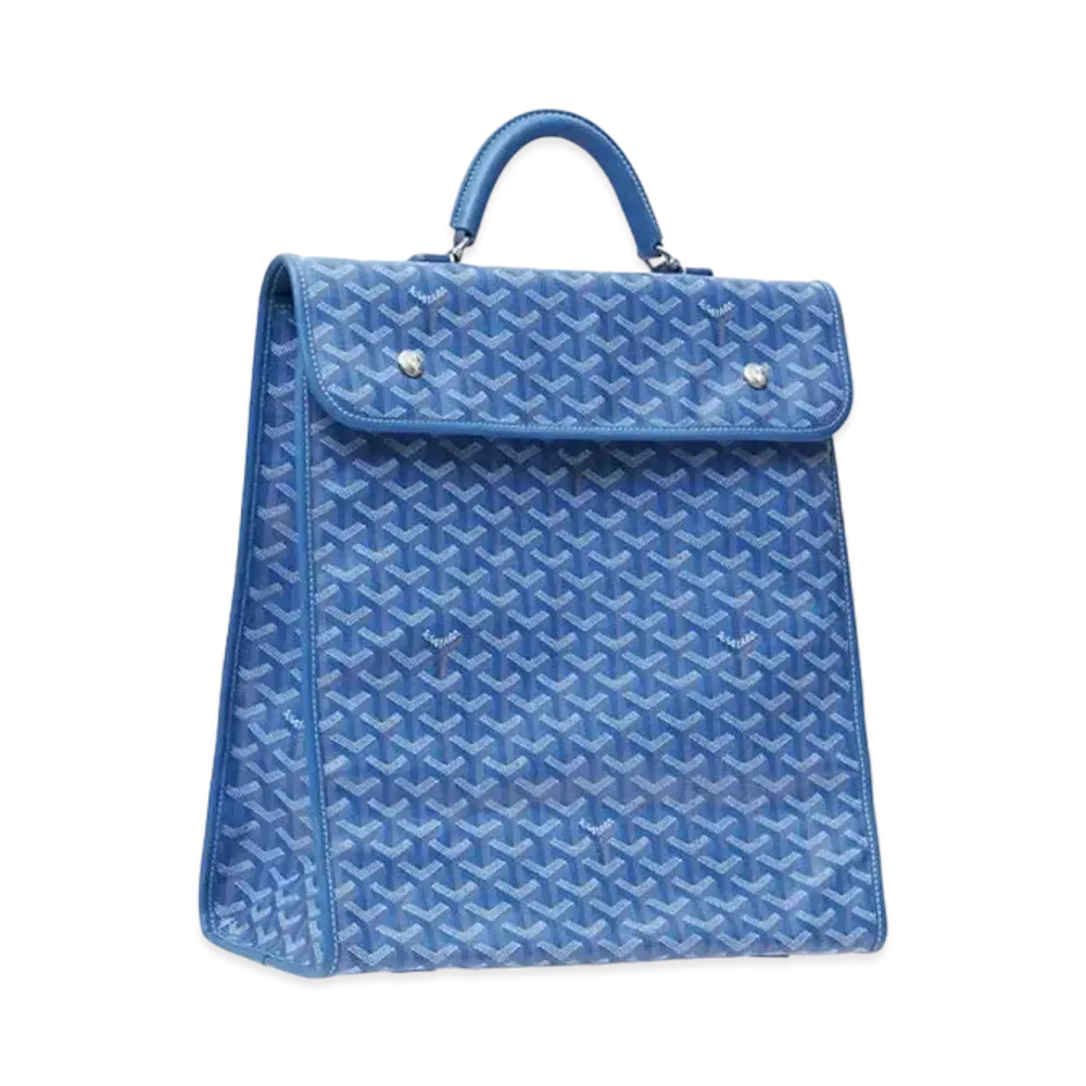 Goyard Saint Leger Backpack "Blue"