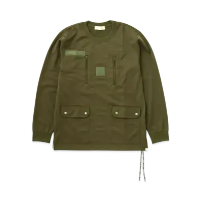mastermind WORLD F1 LS Tee "Olive"