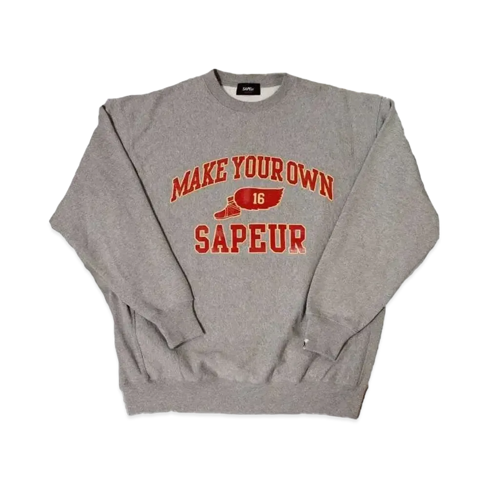 SAPEur WINGFOOT SWEAT "Gray"