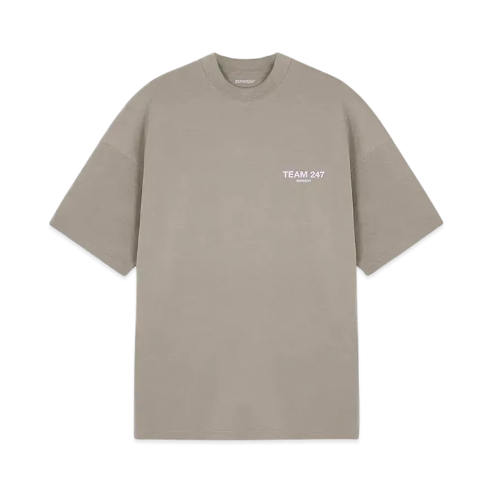 REPRESENT Team 247 Oversized T-Shirt "Khaki Lilac"